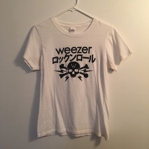 Weezer Japanese Logo T-Shirt
